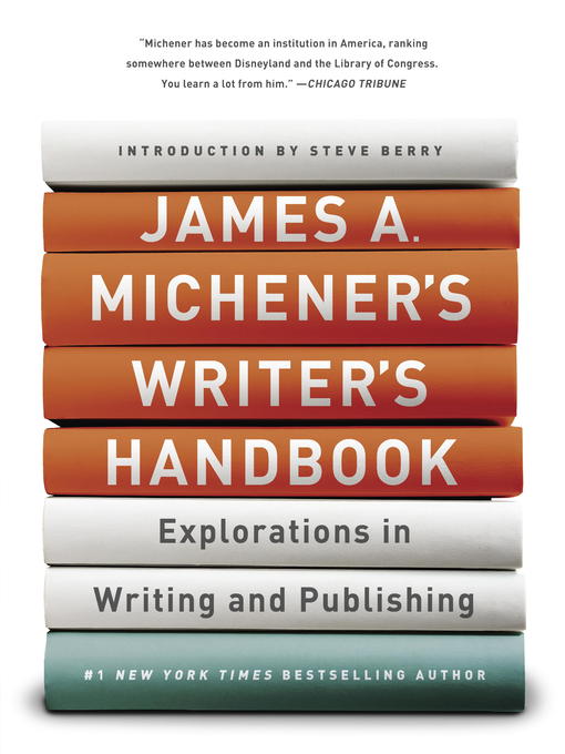Title details for James A. Michener's Writer's Handbook by James A. Michener - Wait list